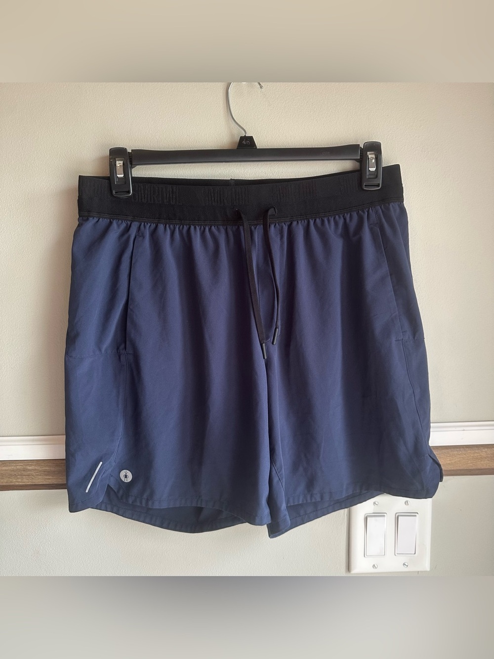 Smartwool Blue Active Merino Wool Lined 7” Shorts